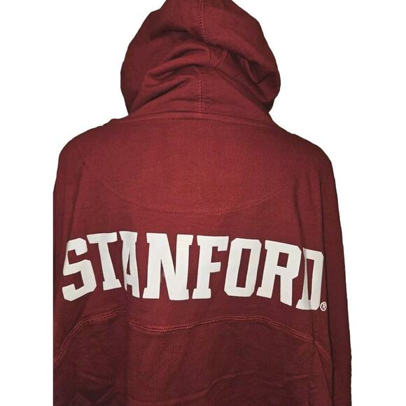 NWT! E5 Stanford Cardinal University Cotton Poncho/Hoodie Pockets Size L/XL - Picture 4 of 14